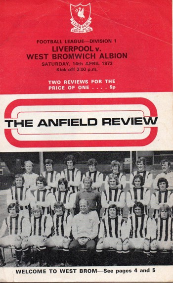 Match programme